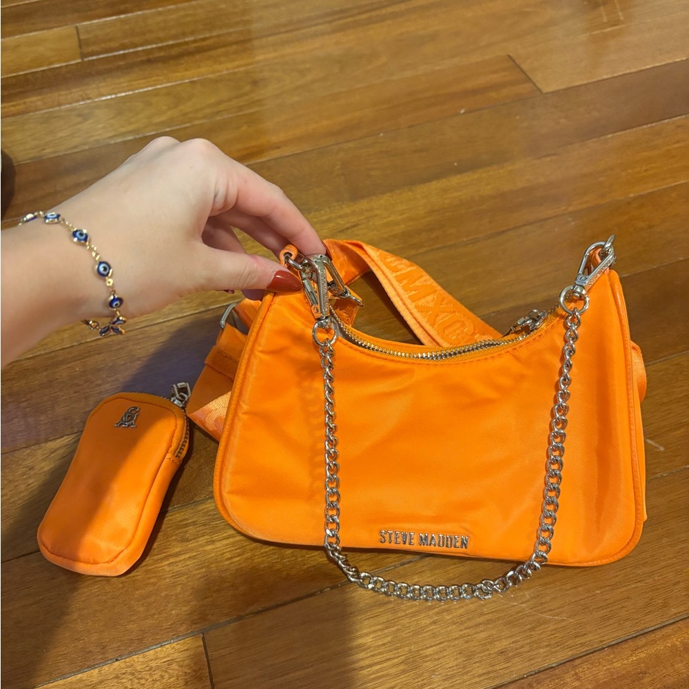 Steve Madden Vibrant Orange Shoulder Bag